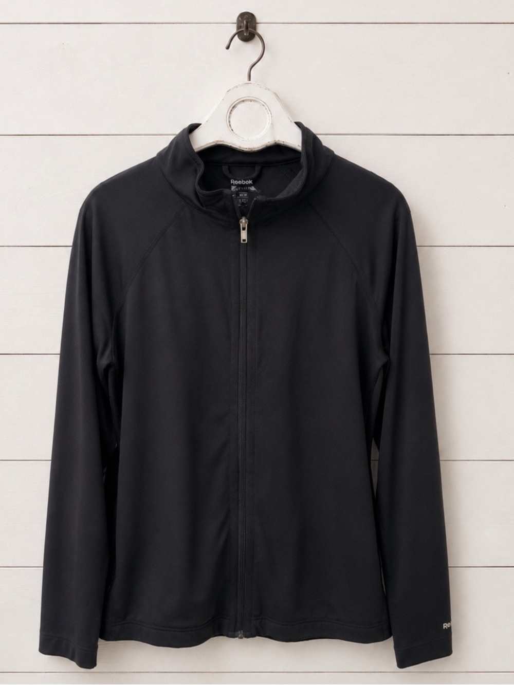Reebok Women's Classic Black Zip-Up Jacket